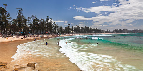 Manly-Beach-Sydney-(1) down under centre london manly beach sydney
