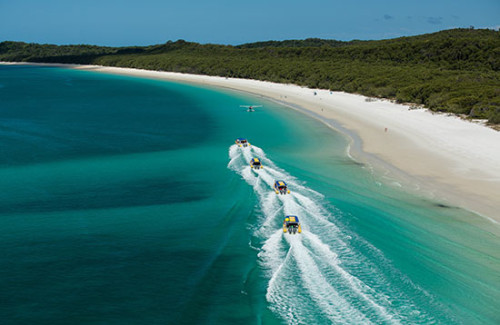 ocean rafting in the whitsundays