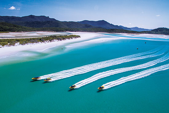 ocean rafting in the whitsundays