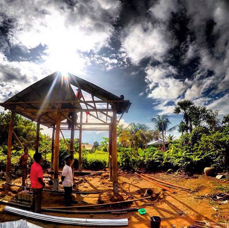 volunteer in 2016 in cambodia