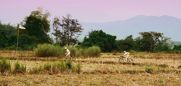 cycling in laos