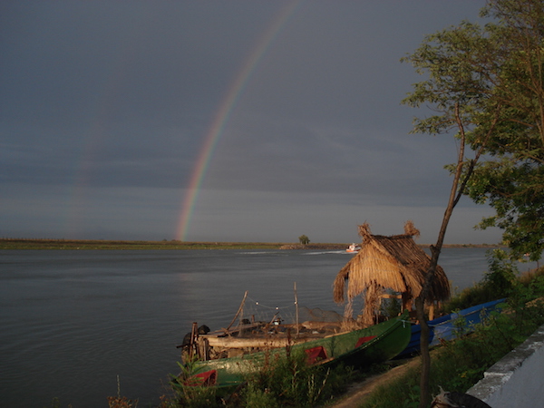 view fom Crisan village