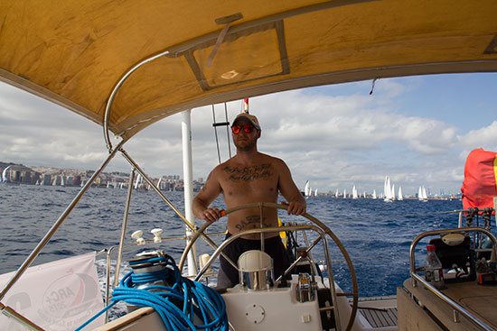 sailing around the world