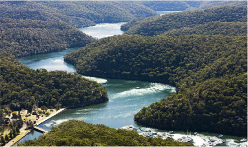 Ku-ring-gai Chase National Park waterway