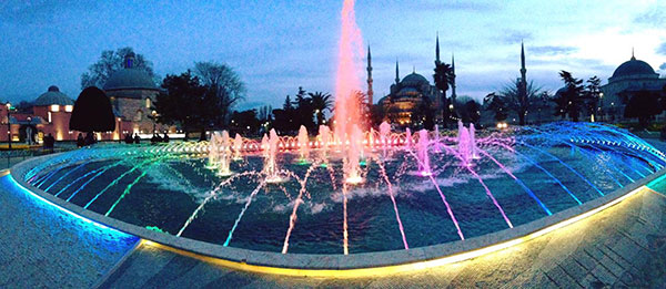 Turkey fountain