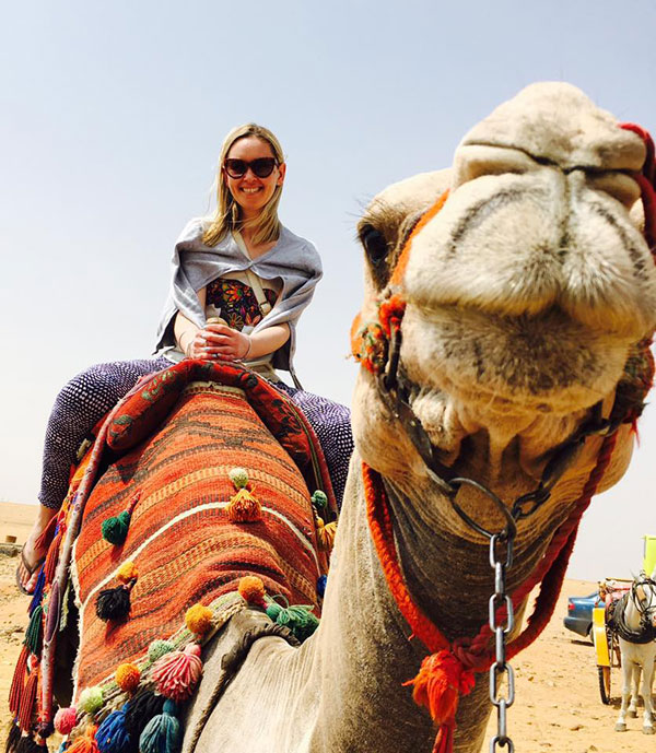 Camel ride egypt