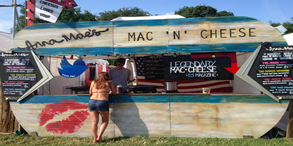 Anna man's mac and cheese best festival food