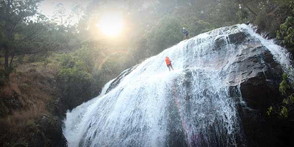 Abseiling_DalatFall_Vietnam Dalat Falls Vietnam