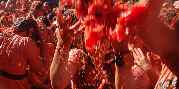La tomatina festival
