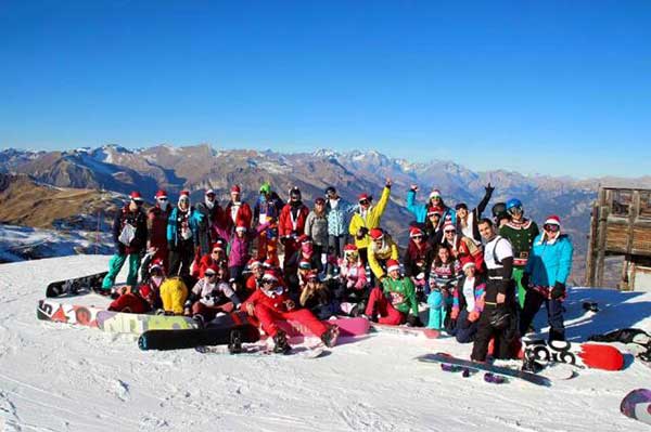 Skiing in Japan