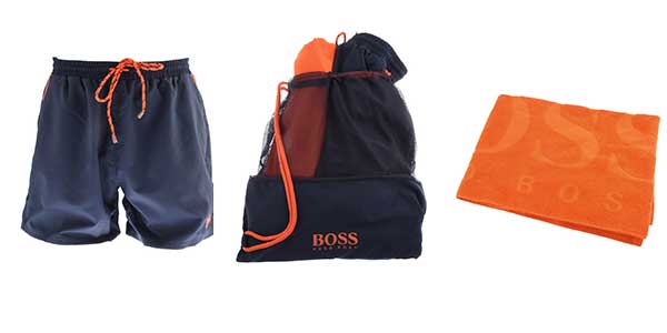 Hugo Boss Black Navy beach kit
