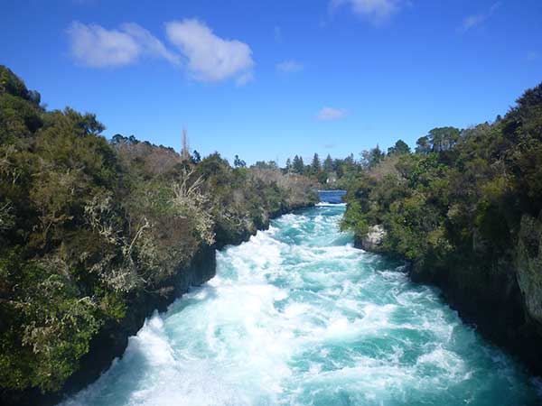 Haka Falls New Zealand