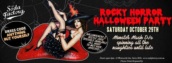 halloween-events-in-sydney-soda-factory halloween events in Sydney