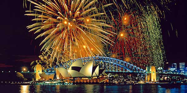 fireworks-in-sydney Australia Day 26th January 2019 Sydney