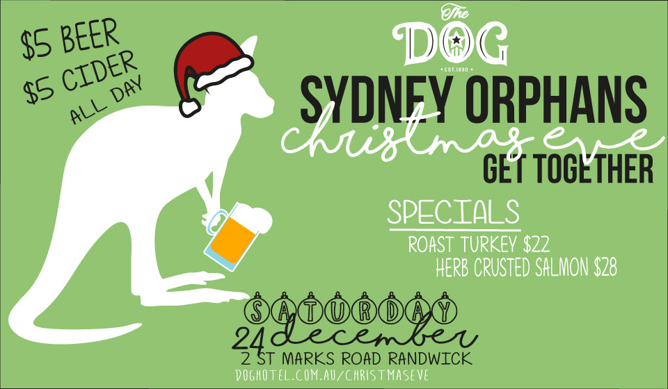 Orphans Christmas Eve Party Sydney