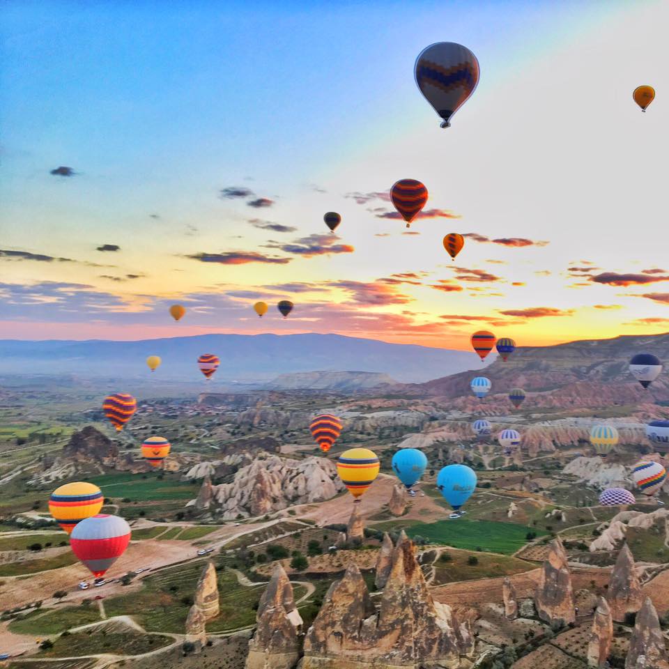 Cappadocia hot air balloons turkey