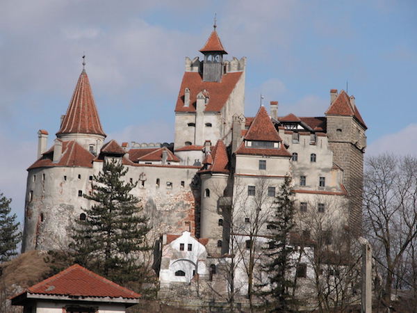 Bran castle in winter Bran castle in winter