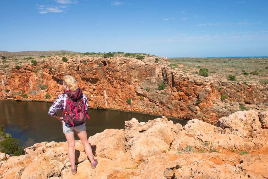 Yardie Creek river in Cape Range National Park, Exmouth