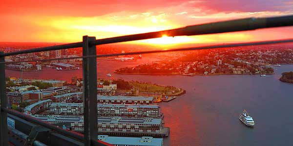 bridgeclimb Climb Sydney Harbour Bridge At Sunset