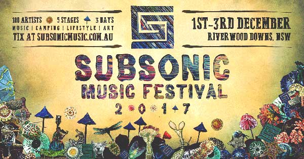 Subsonic-2017 Subsonic Music Festival : 1st - 3rd December 2017
