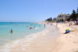 Cottesloe beach near Perth