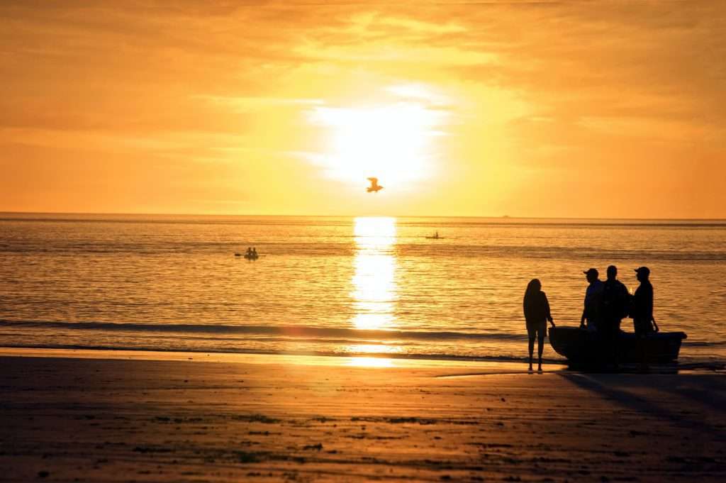 sunset at cable beach