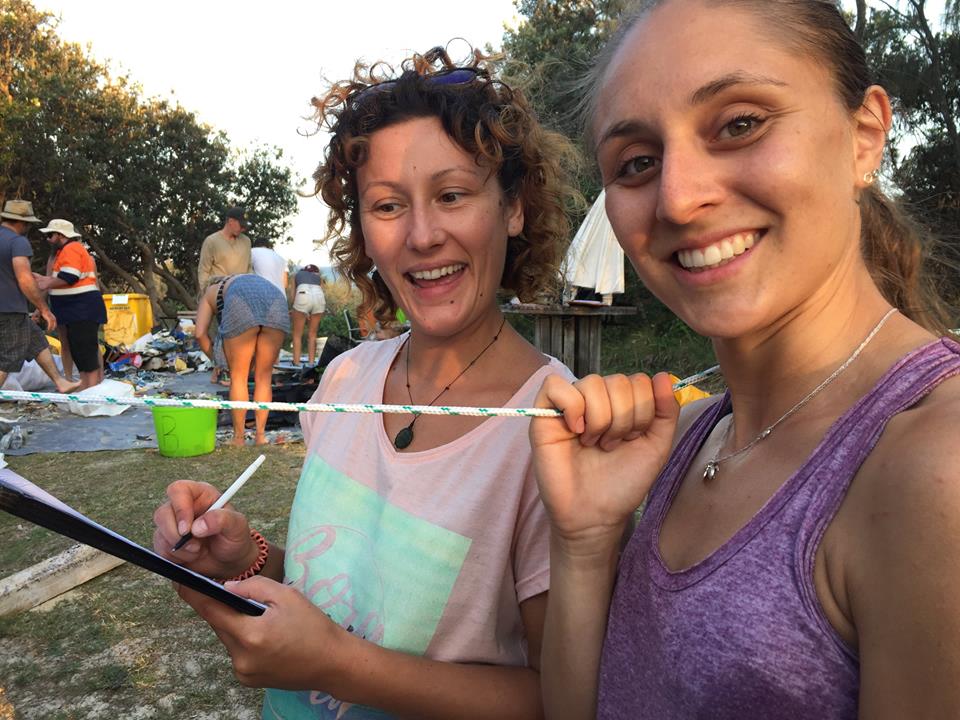Team Drop Bear always ready to get stuck in to a Beach Clean up!