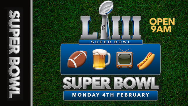 Superbowl_mon4feb_MCL_2019_BANNER SUPER BOWL LIVE AT THE LION