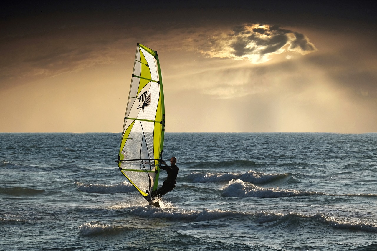 wind surfing