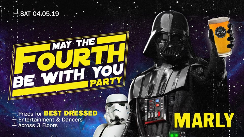 May The 4th Be With You - Star Wars Party May The 4th Be With You - Star Wars Party