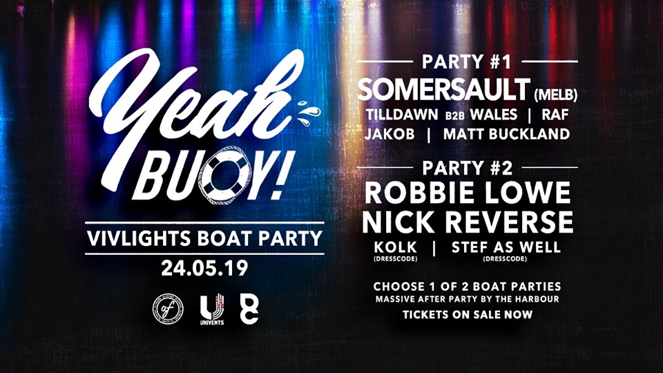 Yeah Buoy - VivLights - Boat Party Yeah Buoy - VivLights - Boat Party