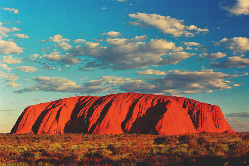 Uluru by sunrise