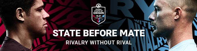STATE OF ORIGIN Watch Live & Loud At P.J's