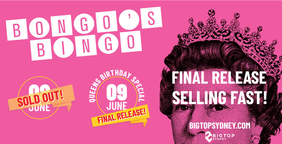 Bongo’s Bingo at Luna Park, Sydney