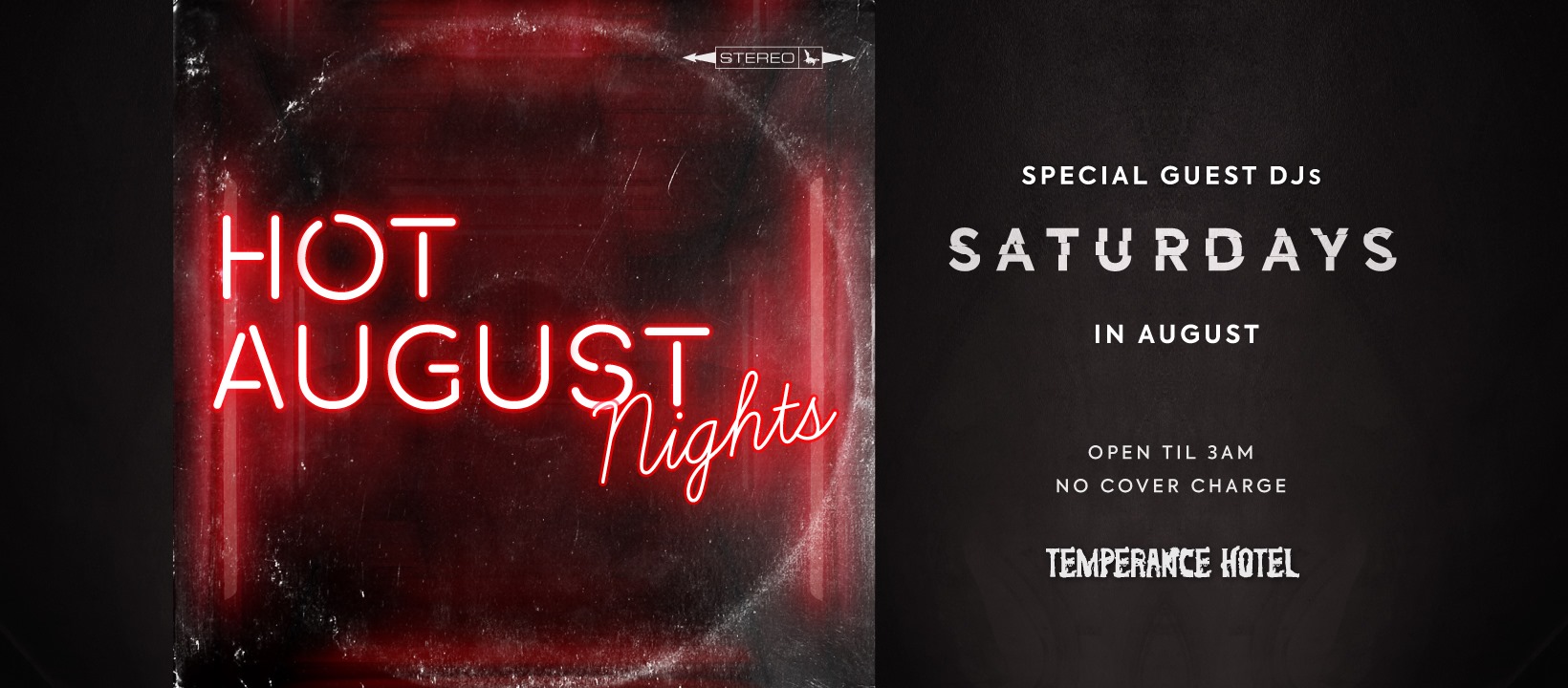 Hot August Nights at Temperance Hotel Hot August Nights at Temperance Hotel