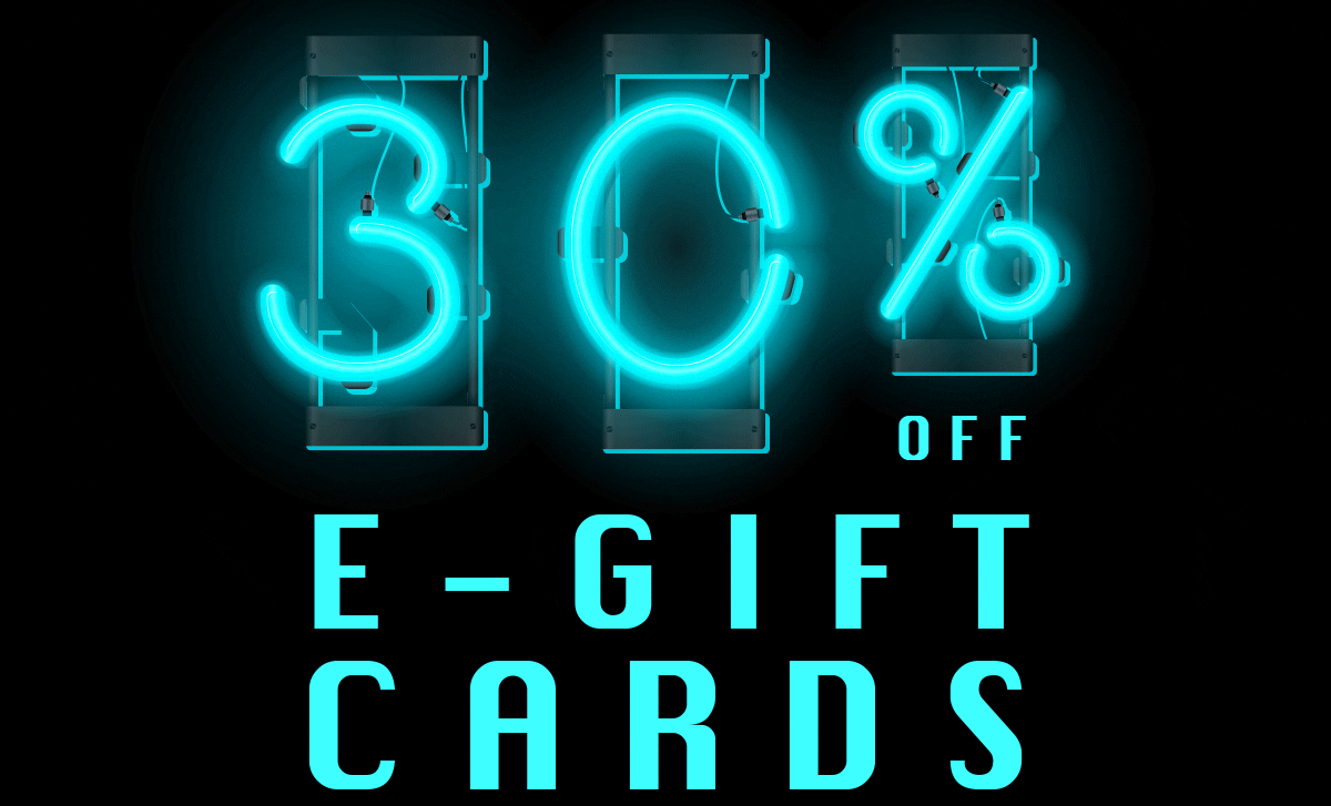 30% Off E-gift Cards Black Friday Never Tasted So Good 30% Off E-gift Cards