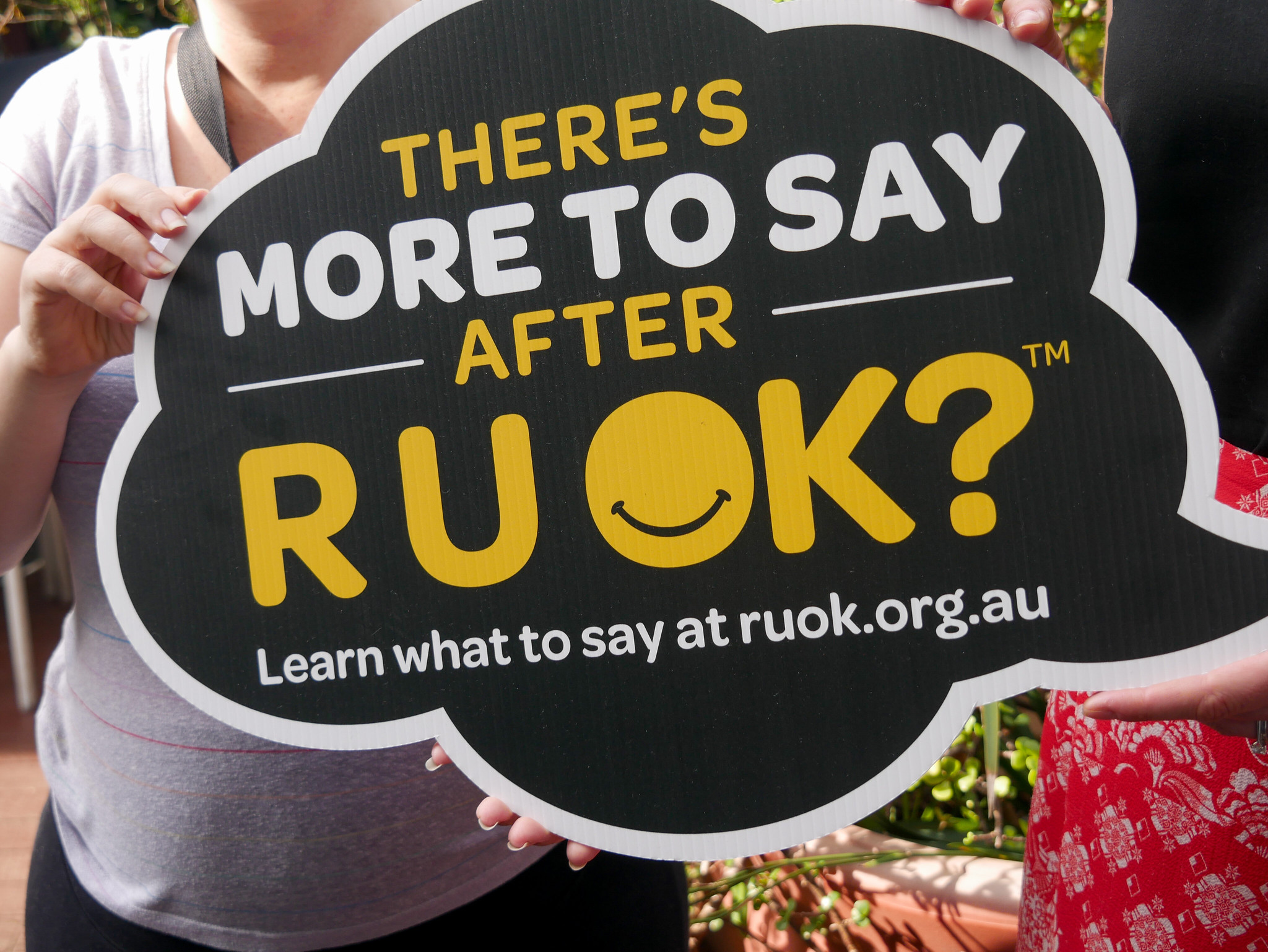 LEARN WHAT TO SAY AFTER R U OK?