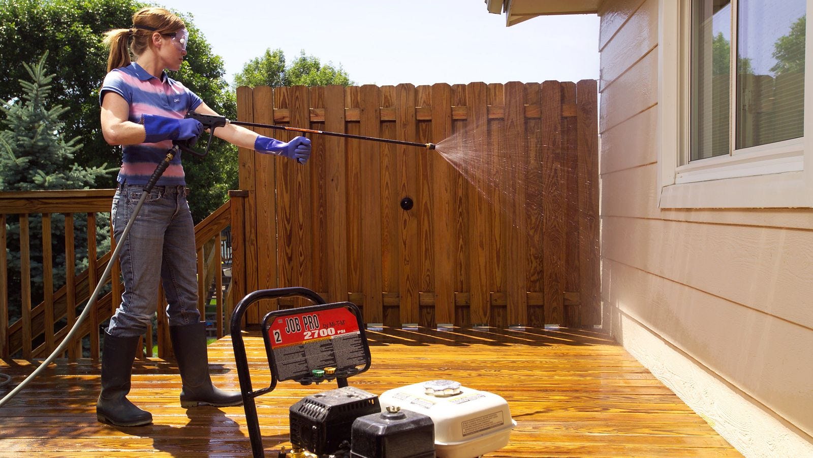 How to Clean Your Home with a Pressure Washer