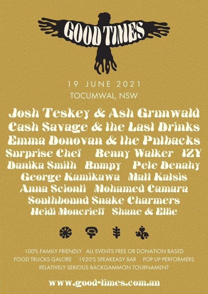 INTRODUCING GOOD TIMES FESTIVAL