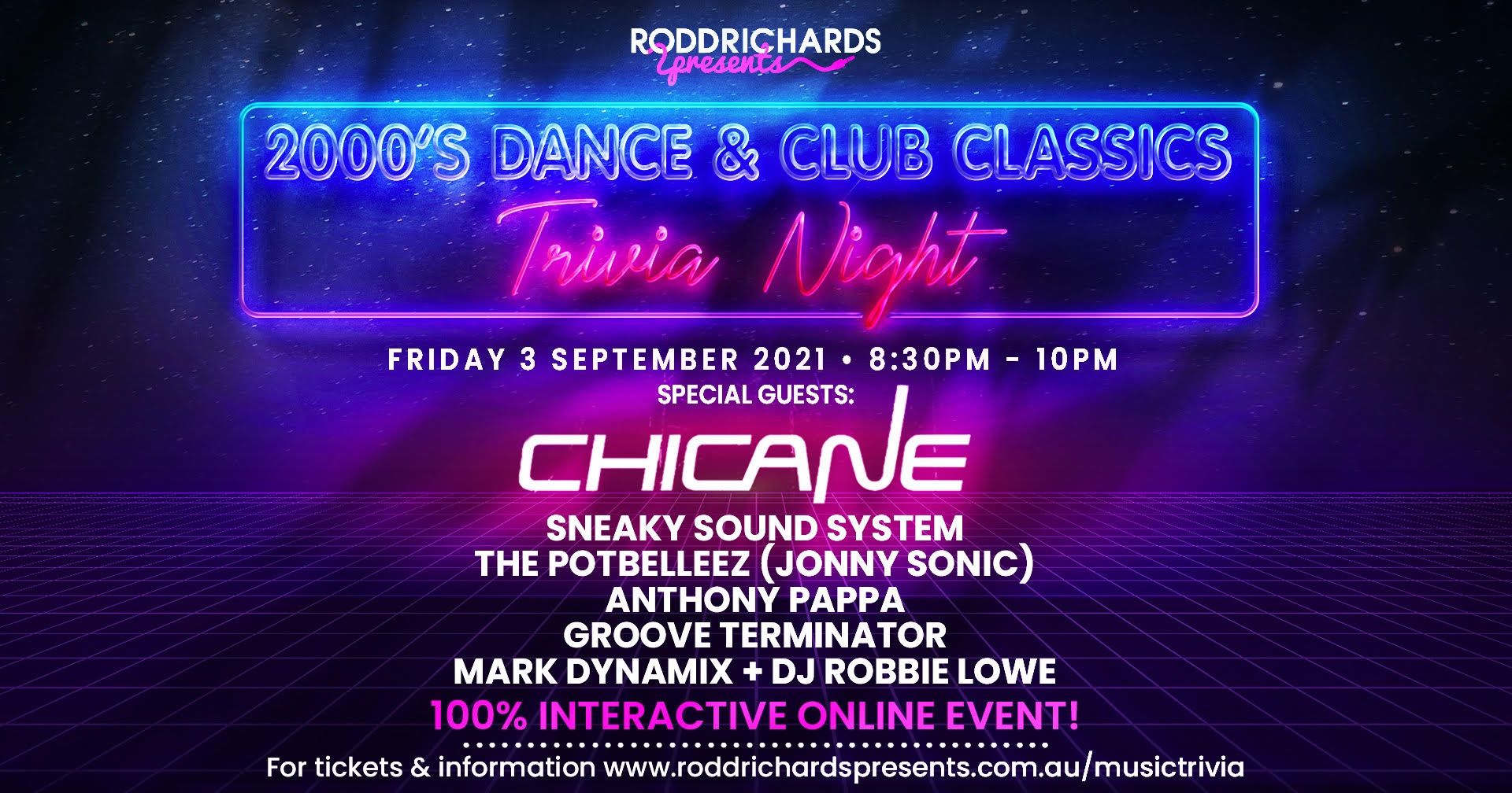 2000s DANCE & CLUB CLASSICS TRIVIA NIGHT 2000s DANCE & CLUB CLASSICS TRIVIA NIGHT