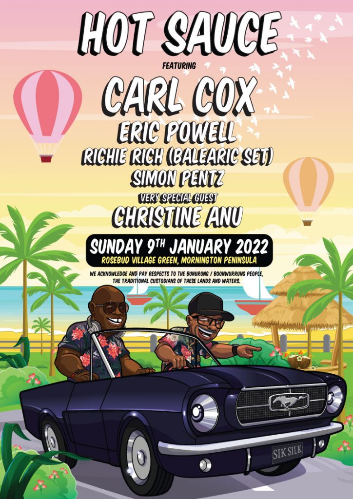 HOT SAUCE FEATURING CARL COX & ERIC POWELL WITH SPECIAL GUEST CHRISTINE ANU