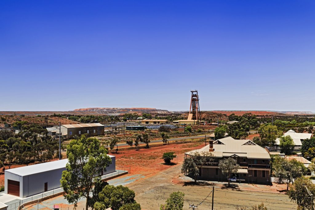 vit Kalgoorlies Gold mine