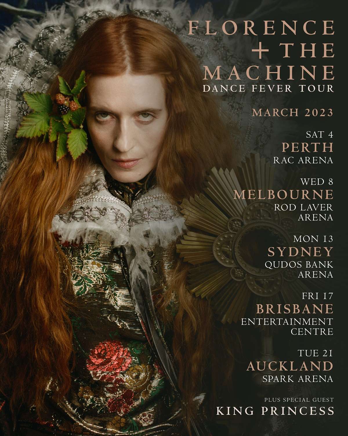 FLORENCE + THE MACHINE ANNOUNCES DANCE FEVER TOUR