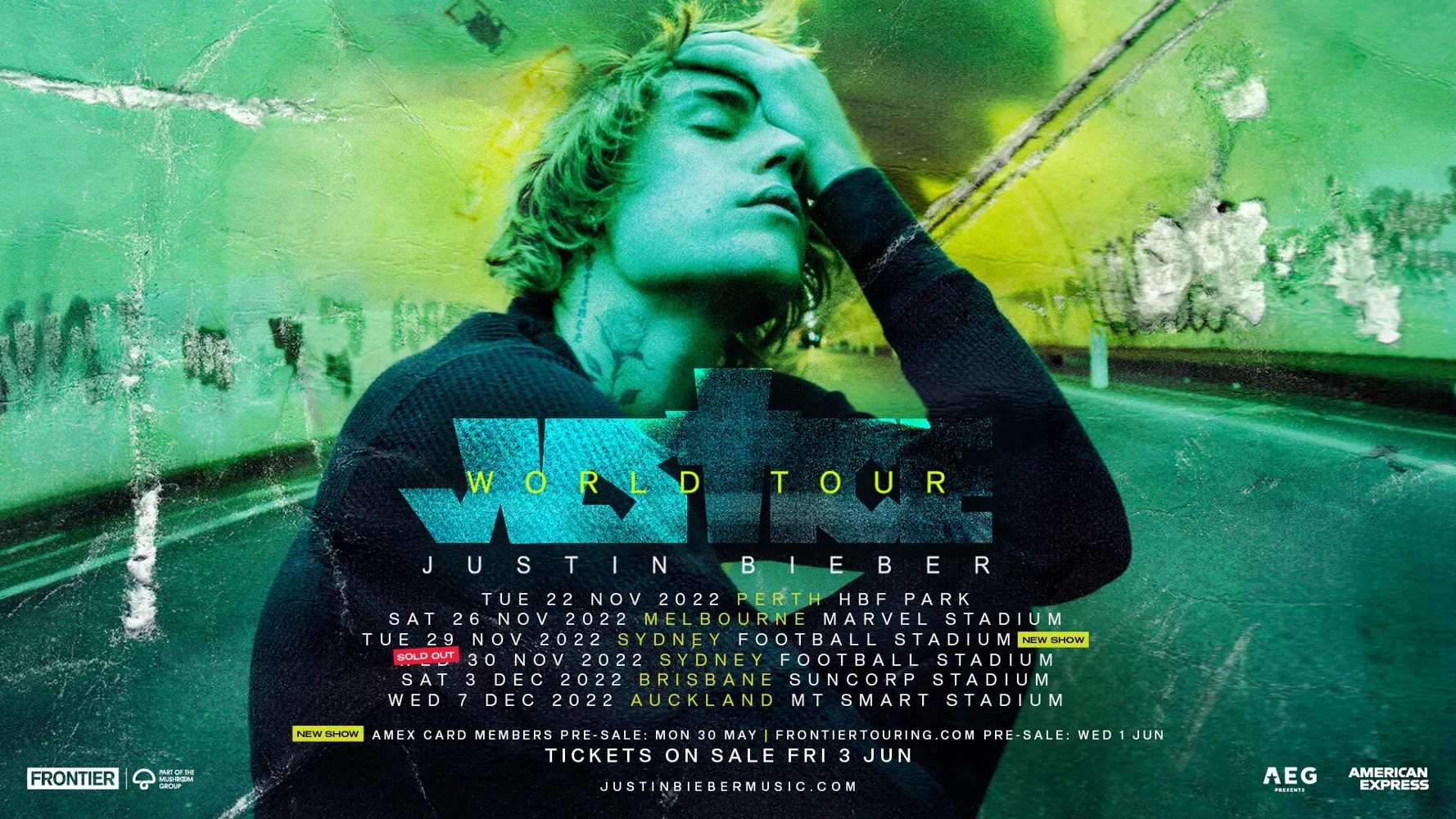 JUSTIN BIEBER ANNOUNCES FINAL GLOBAL DATES JUSTIN BIEBER ANNOUNCES FINAL GLOBAL DATES
