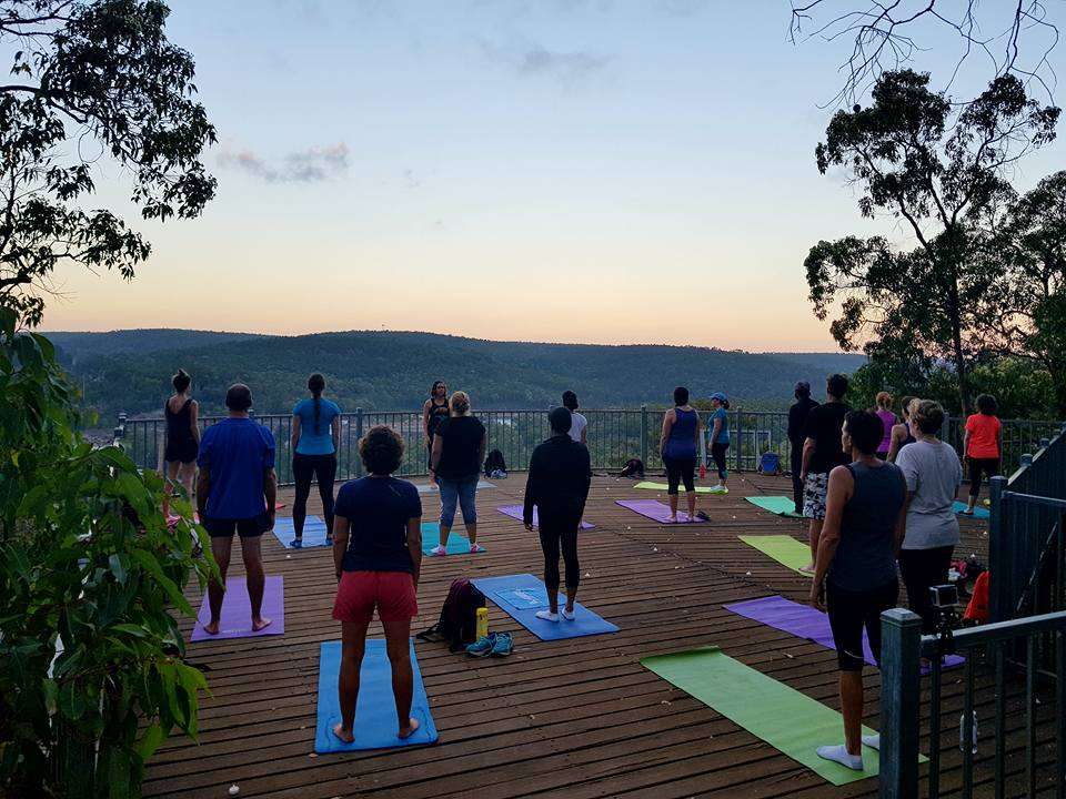 Sunset Yoga Hike