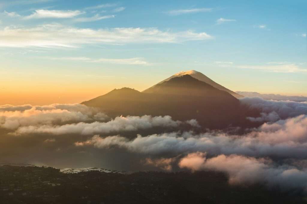Mount Batur at Sunrise