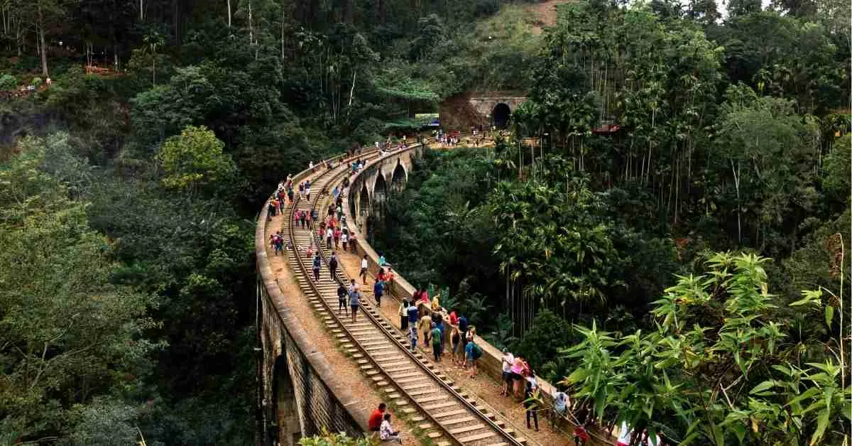 Marvel at the Nine Arches Bridge Ella Sri Lanka