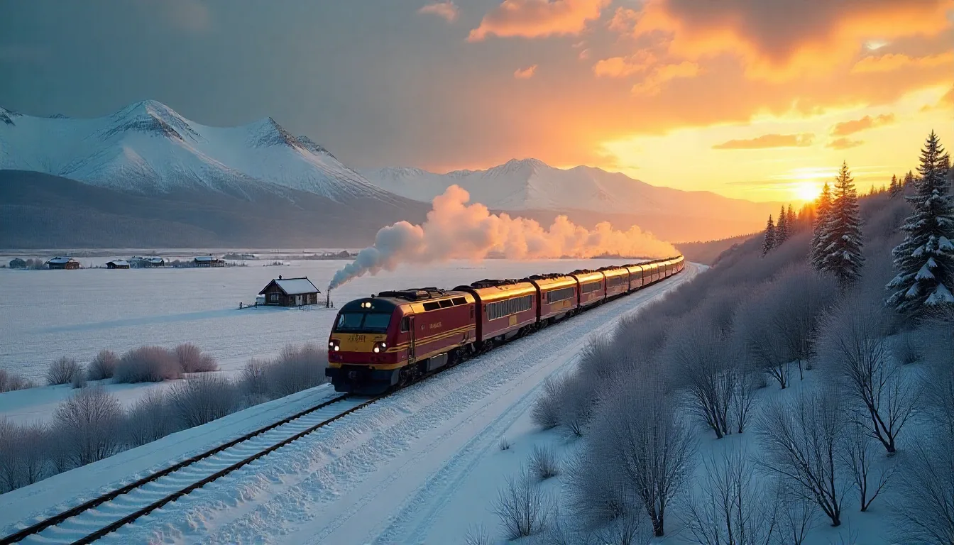 The Trans-Siberian Railway the trans-siberian railway