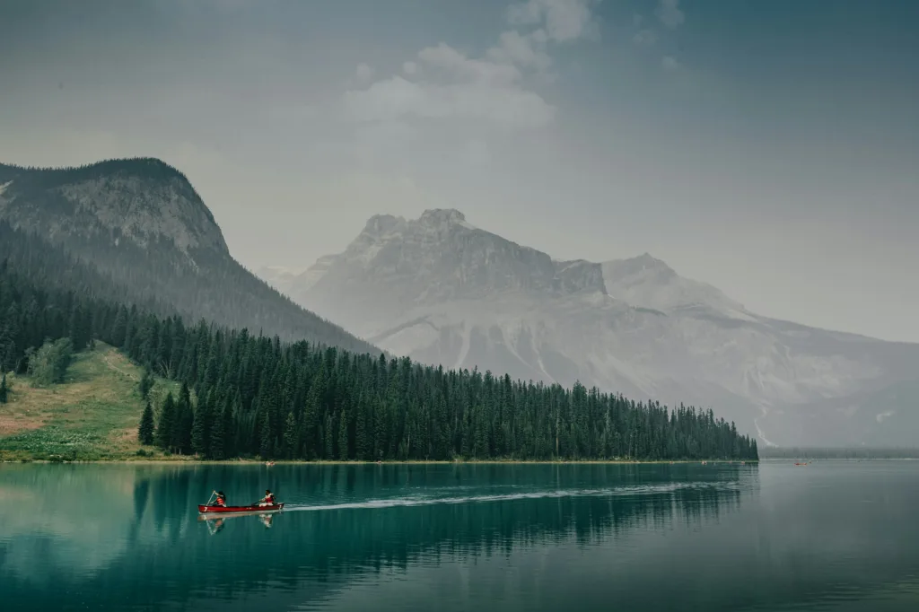 Where to travel when you are young: Lake Louise, Canada