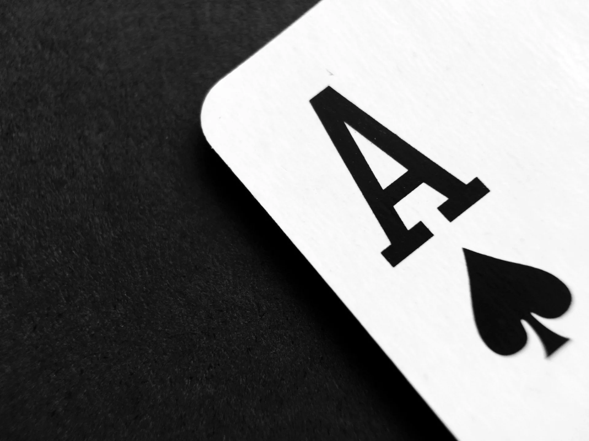 Ace of spade playing card blackjack strategies